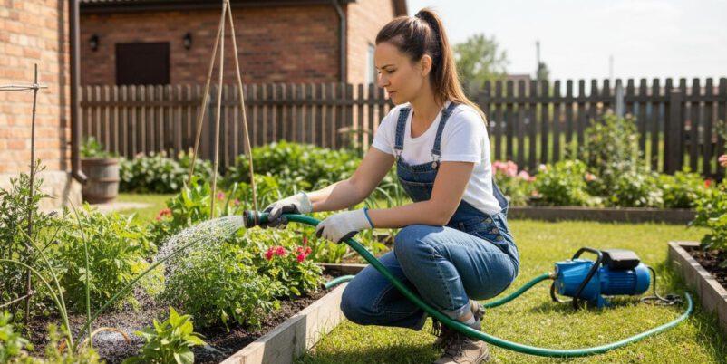 Gartenbewässerung mit Gartenpumpe NanoBanana