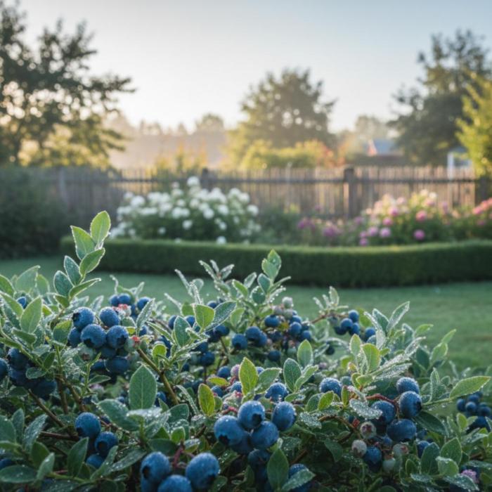 Heidelbeeren gießen und düngen