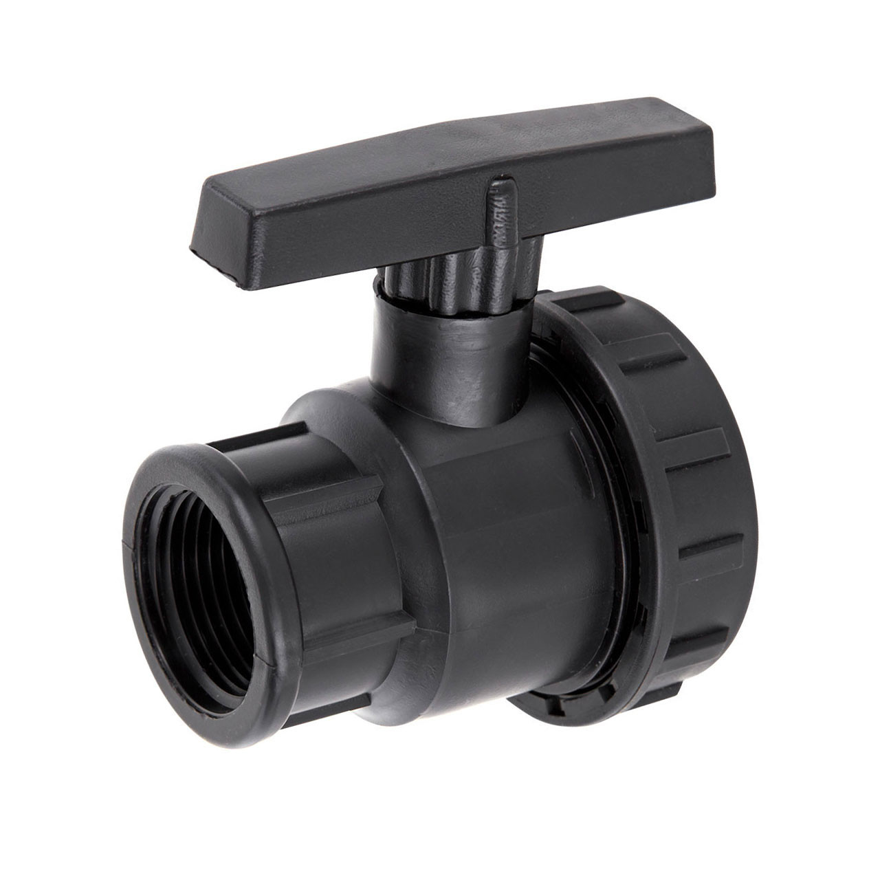 PP Gewindefittings Kugelhahn Auslauf Absperrhahn Fitting Innengewinde x Innengewinde