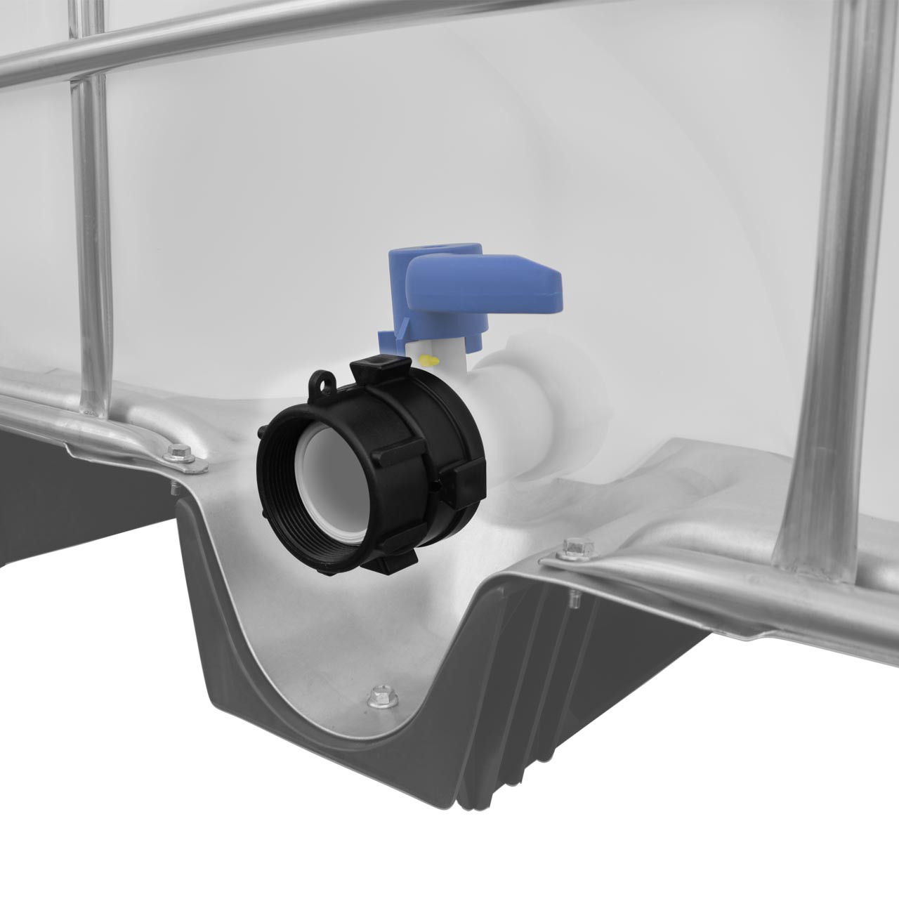 IBC-Adapter-Drehgelenk-S60x6-IG-2-IG-BSP592f181bee1c0 IBC Container Adapter S60x6 (60mm) Grobgewinde DN 50 Drehbar - 2" Innengewinde Drehgelenk