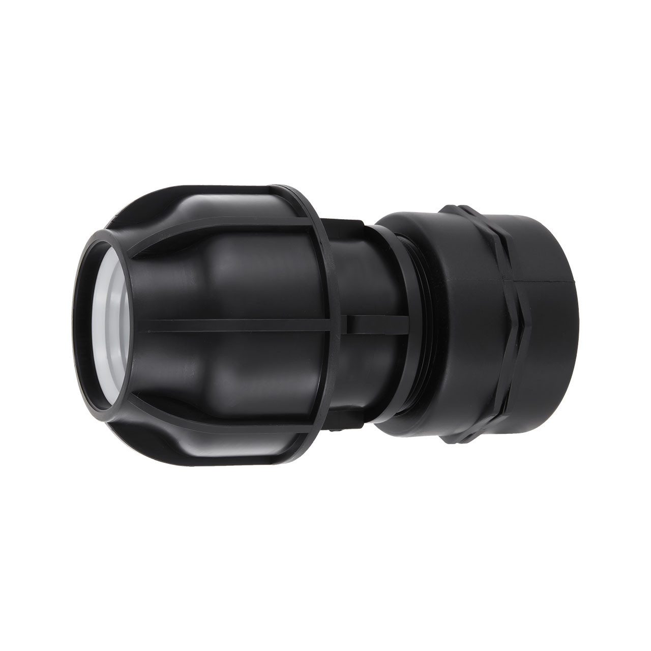 IBC Container Adapter BSP 2" (58mm) Feingewinde DN 50 - PP Klemmmuffe 50mm Klemme