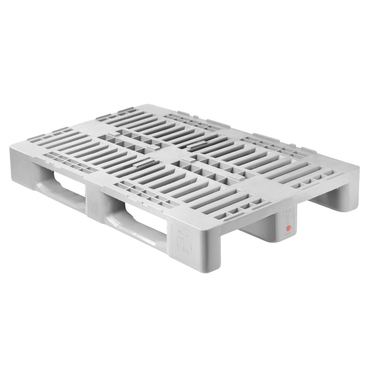 H1 Hygiene Europalette (mit Rand) 1200 x 800 mm