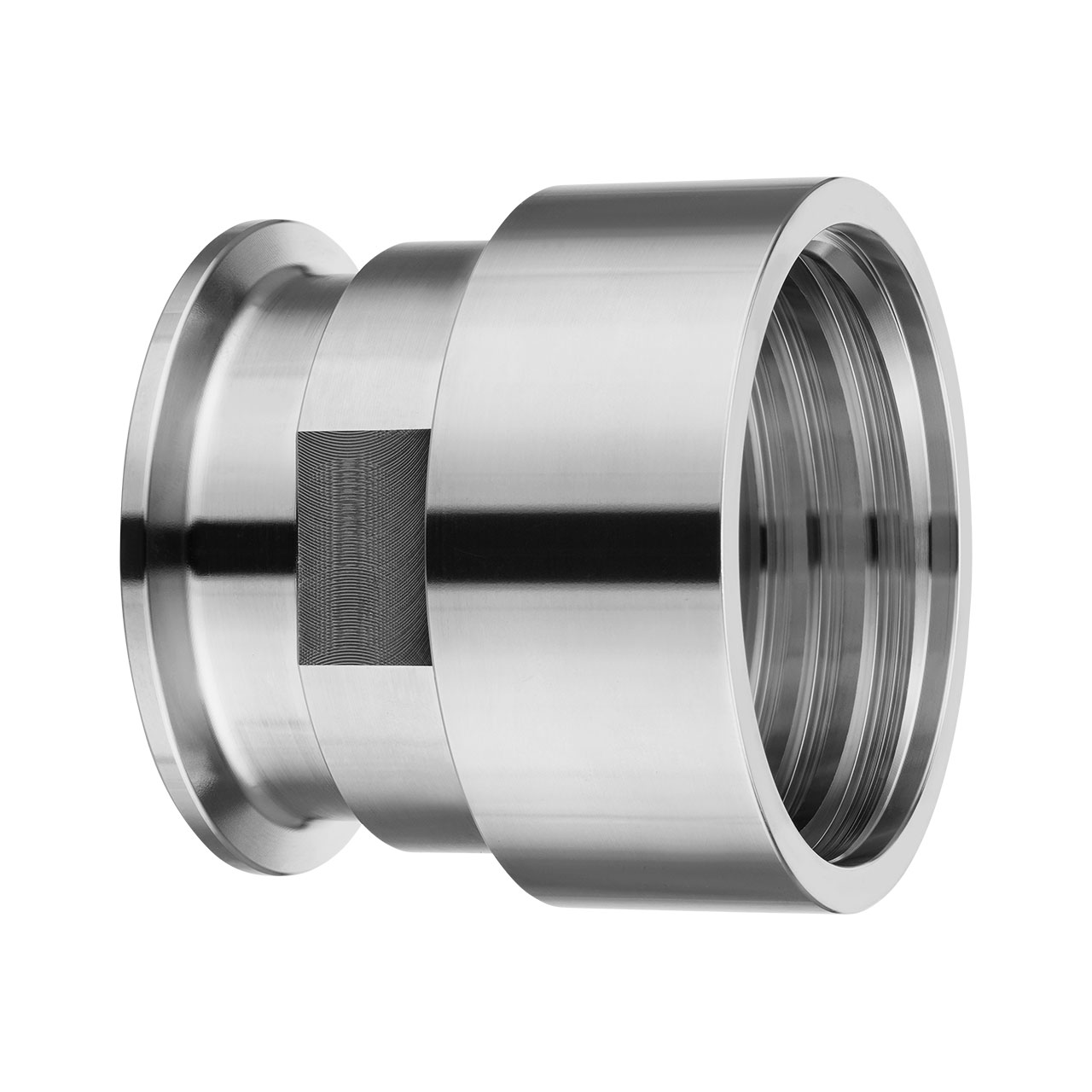 IBC-Edelstahl-Adapter-S60x6-Tri-Clamp-Reduzierung-SS316L-4 IBC Edelstahl Adapter S60x6 Tri Clamp Reduzierung SS316L