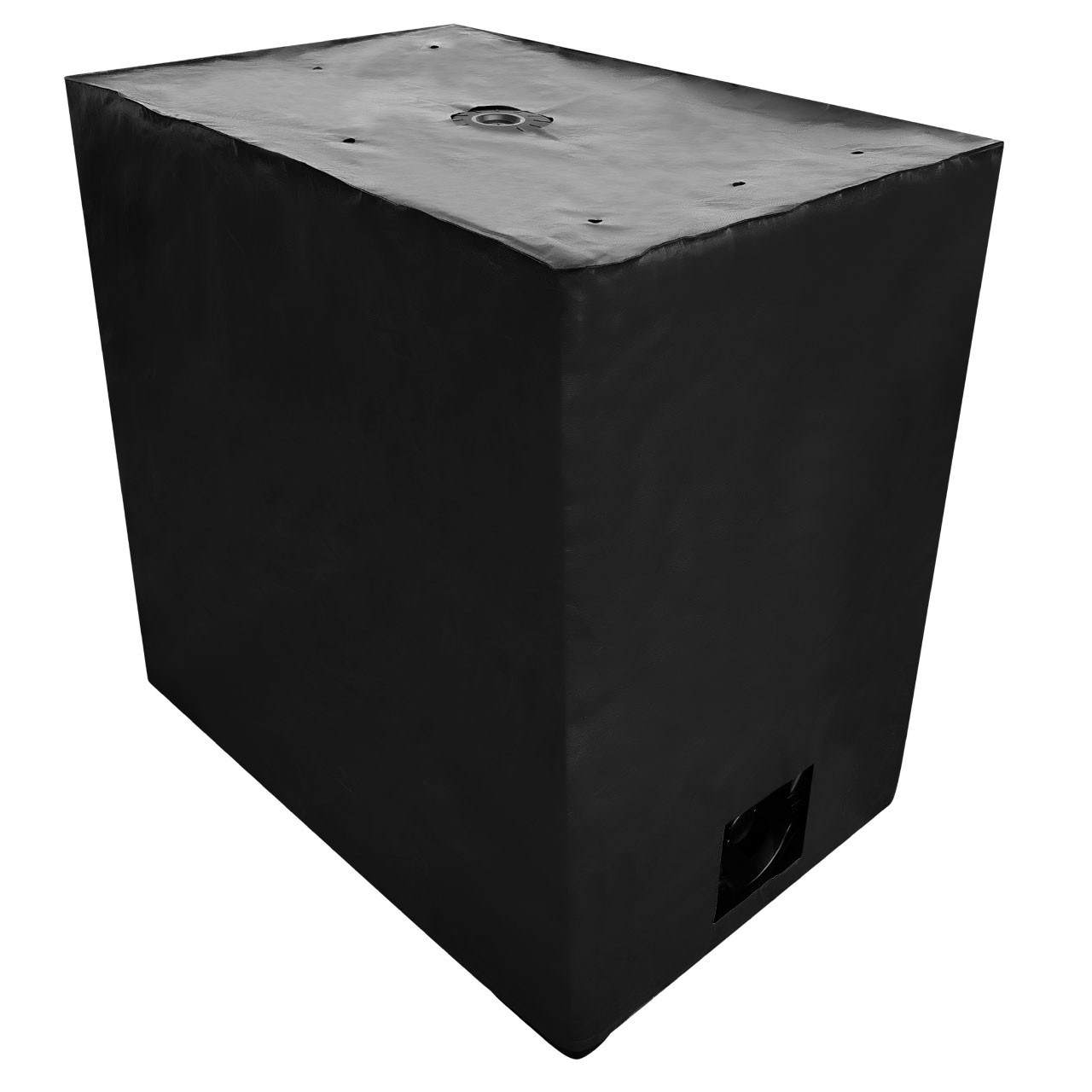 800l IBC Container Cover UV-Schutz Gewebe mit Klettverschluss in Schwarz