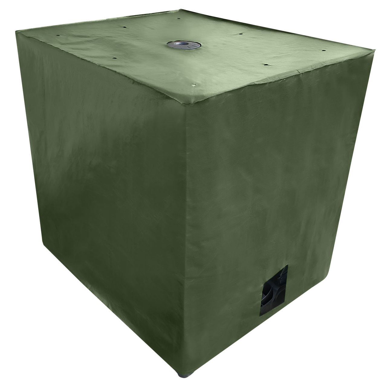 1000l IBC Container Cover UV-Schutz Gewebe mit Klettverschluss in Grün