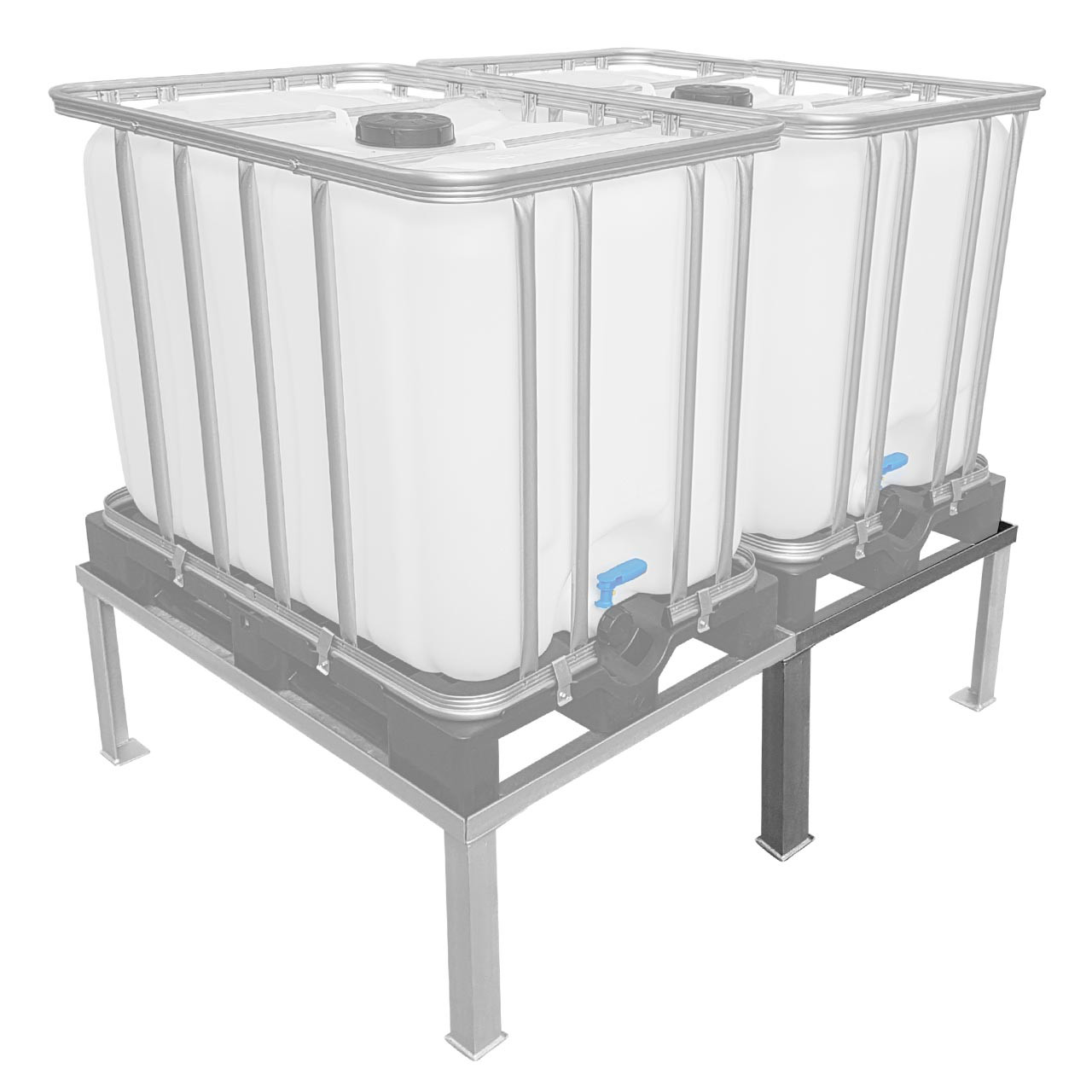 600l IBC Untergestell (Erweiterungsmodul) Podest für IBC Regenwassertanks & Container