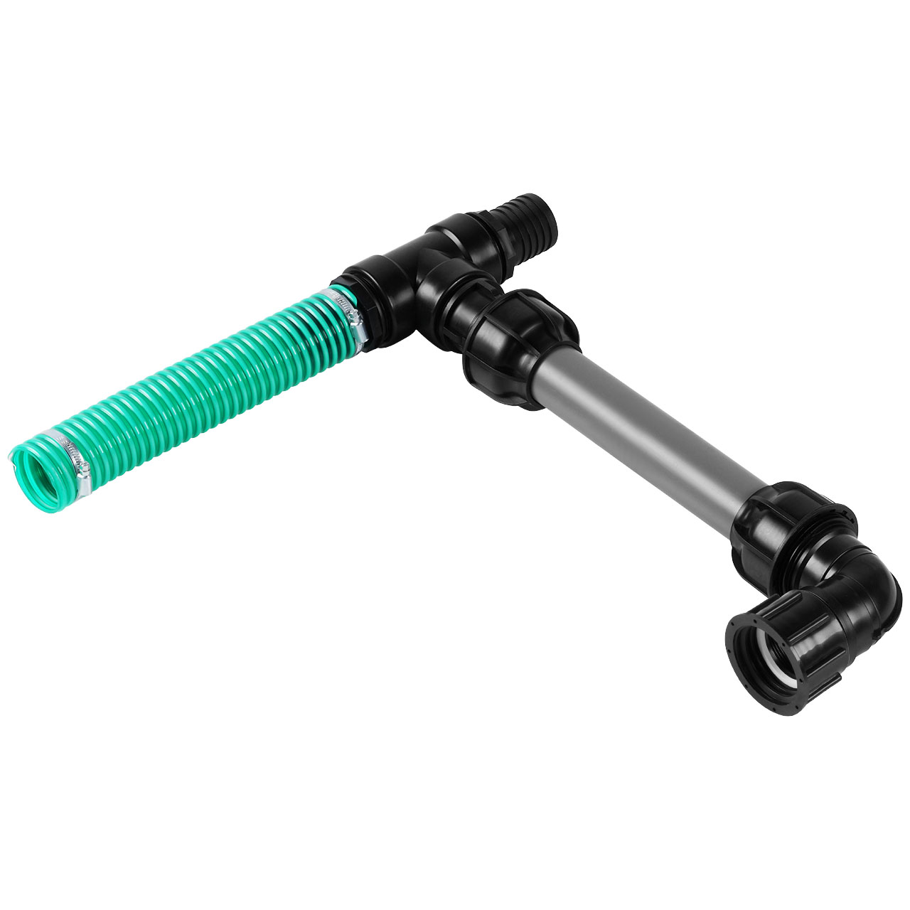 IBC Adapter S60x6 - 1 IBC Erweiterung hintereinander Tankverbindung 50mm Schlauch