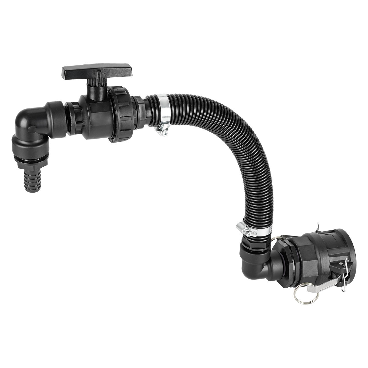 IBC-Adapter-2-zoll-Camlock-Dose-Befuellschlauch-mit-1-zoll-Auslaufhahn-1 IBC Adapter 2" Camlock Dose - Befüllschlauch mit 1" Auslaufhahn