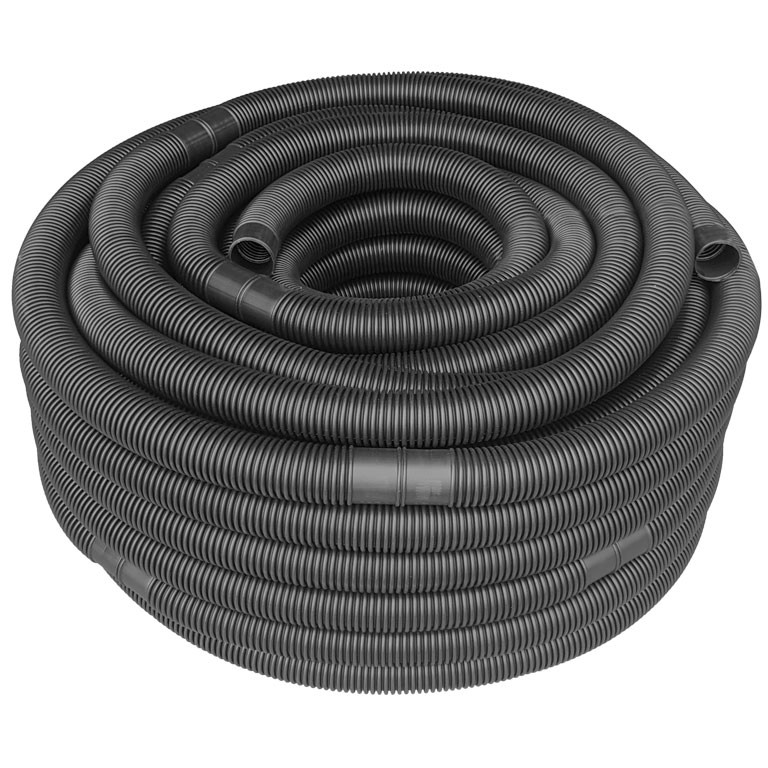 51m Pool- & Schwimmbadschlauch 38mm (1 1/2") schwarz