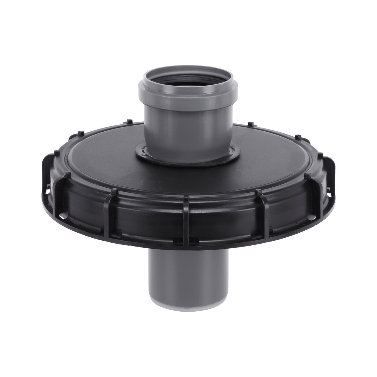 IBC Deckel Einlauf mit HT-Rohr DN 225 DN 75