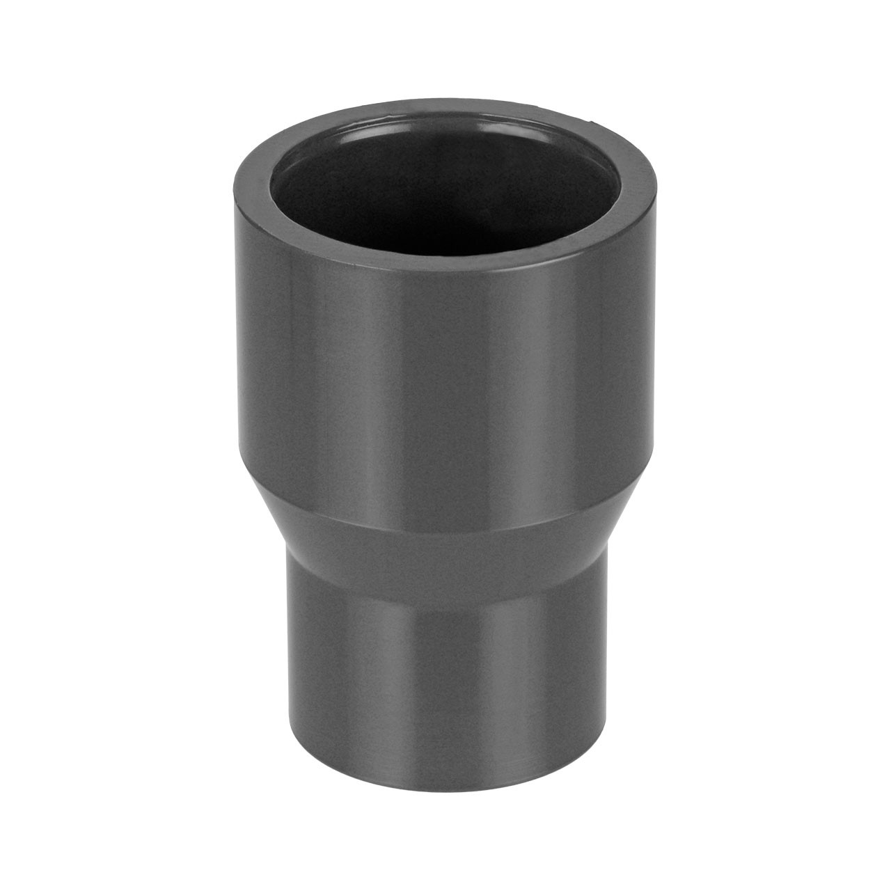 PVC-U PVC-Reduziermuffe 2x Klebemuffe