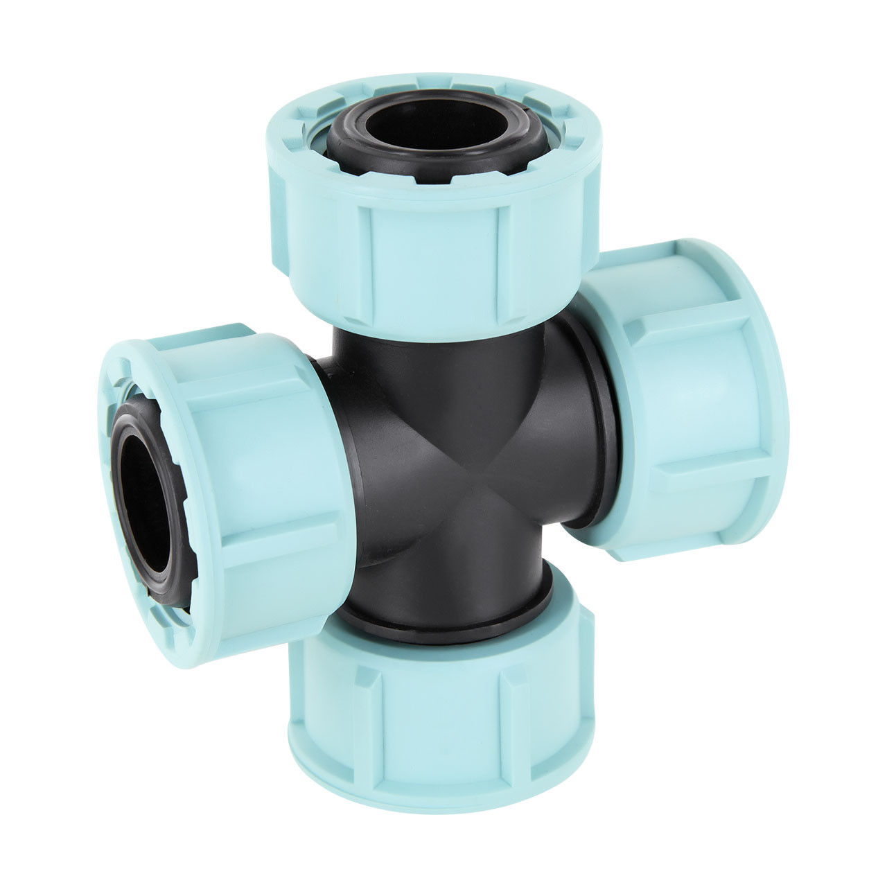 Kreuz Swivel 4x Innengewinde Überwurfmutter mit O-Ring