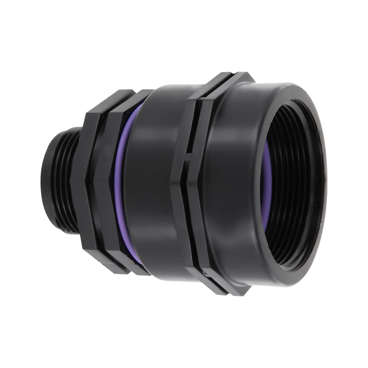 IBC Container Adapter BSP 2" (58mm) Feingewinde DN 50 - Außengewinde Reduzierung 1/2", 3/4", 1", 1 1/4", 1 1/2" oder 2"