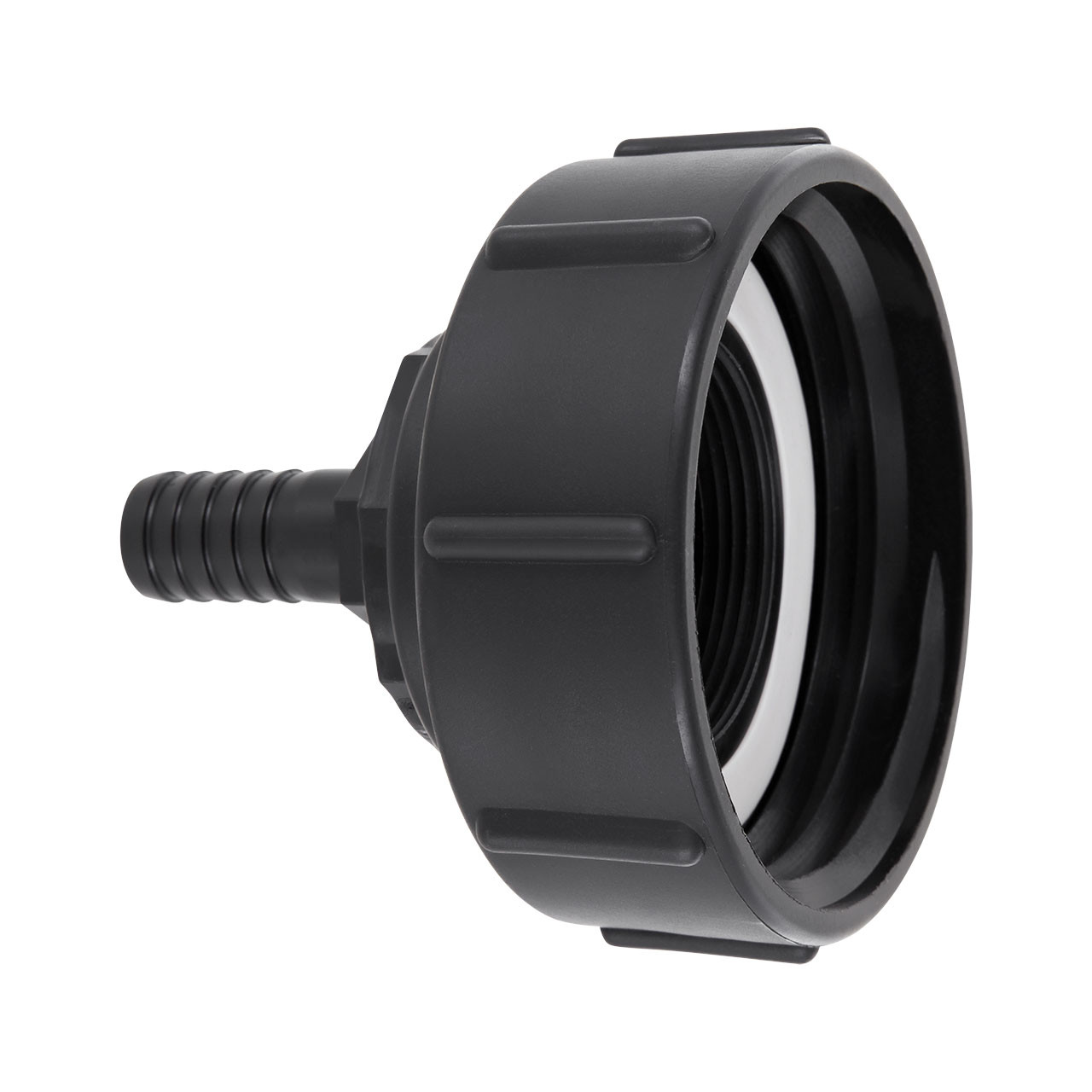 IBC Adapter S100x8 (100mm) Grobgewinde - Schlauchtülle