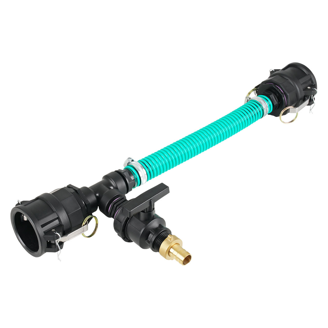 IBC Adapter 2 Camlock Dose - 2 IBC gegenüber Tankverbindung 32mm Schlauch