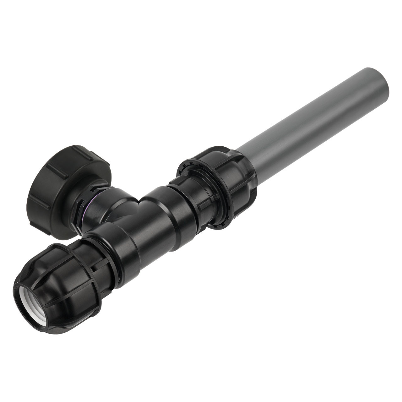 IBC Adapter S100x8 - 1 IBC Erweiterung Tankverbindung 50mm Rohr