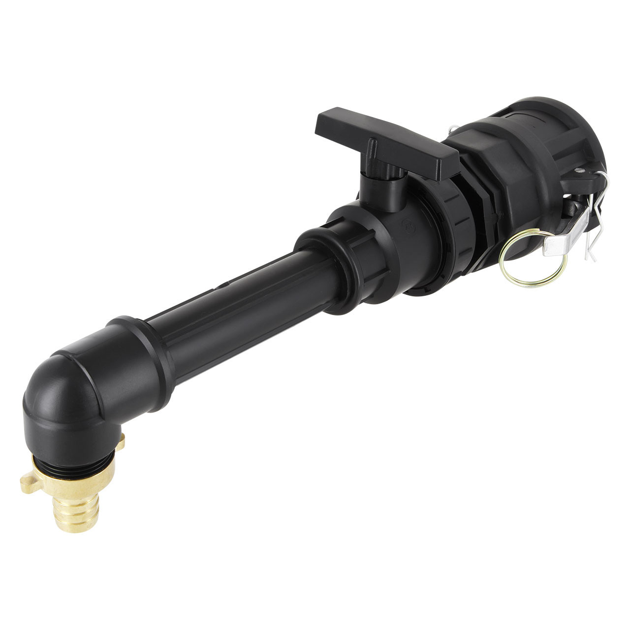 IBC-Adapter-2-Camlock-Dose-1-Kugelhahn-Extra-Lang-1 IBC Adapter 2" Camlock Dose - 1" Kugelhahn Extra-Lang