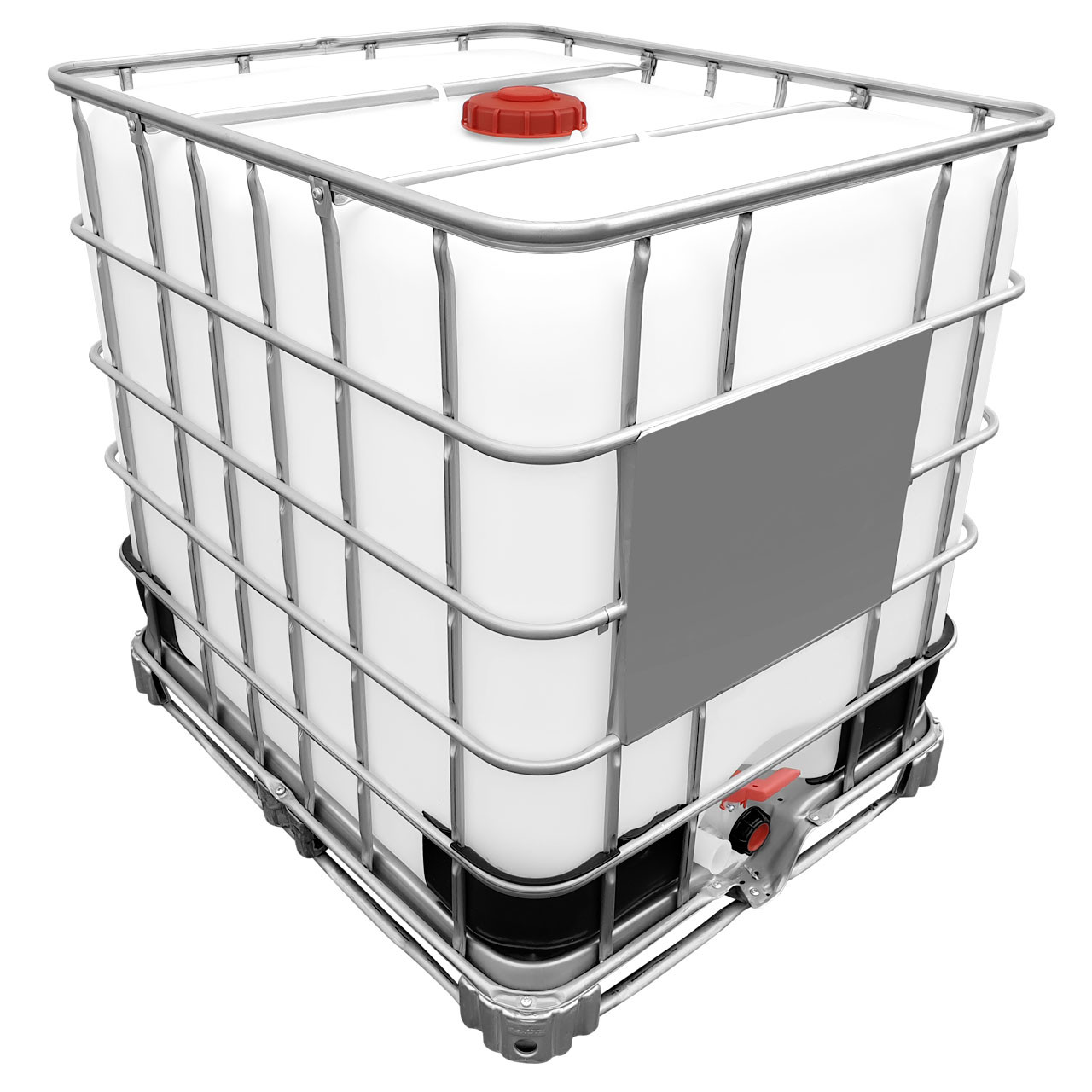 1000l IBC Wassertank »FOOD« Sirup Reste auf Palette (Gebraucht/Ungespült)
