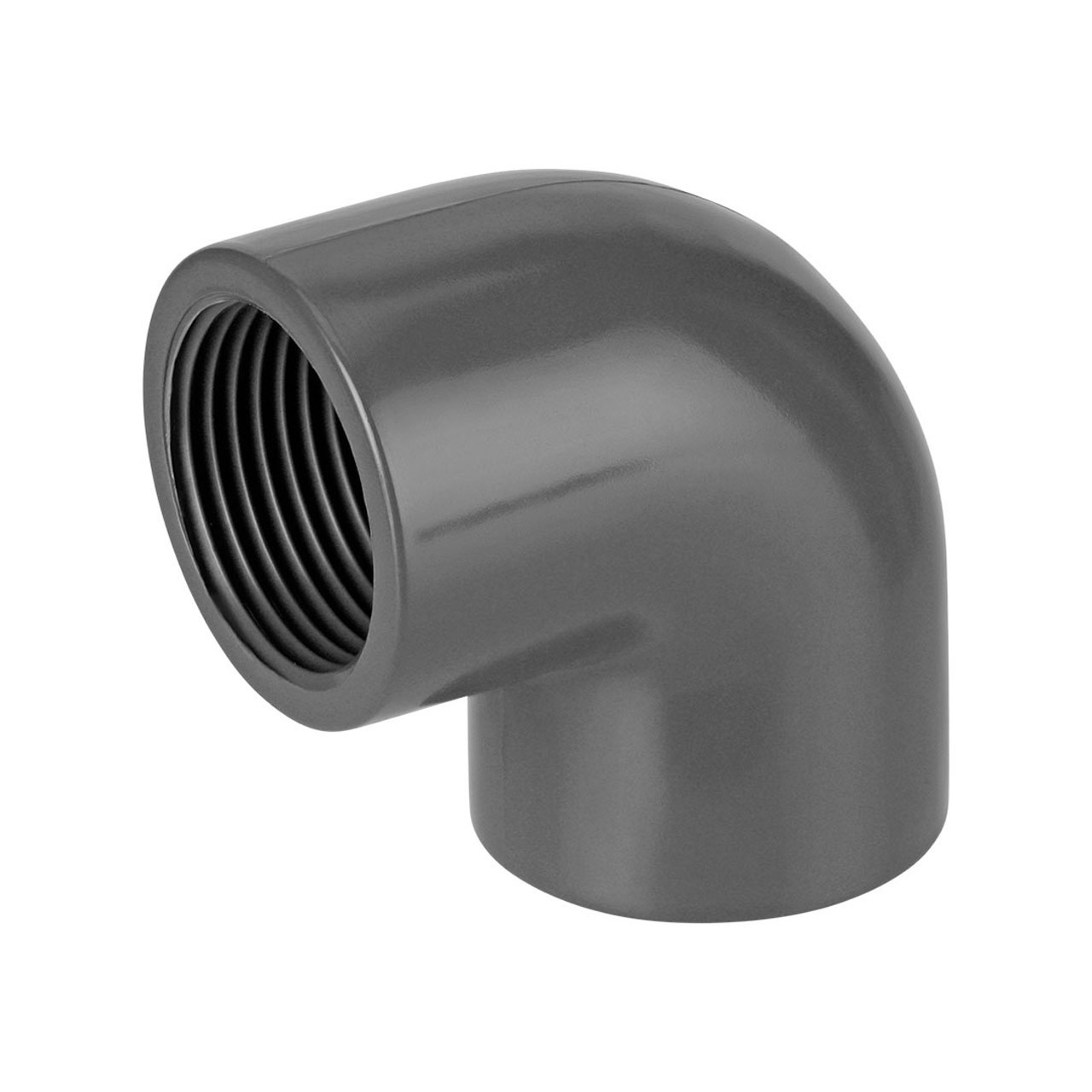 PVC-U Winkel 90° Klebemuffe x Innengewinde