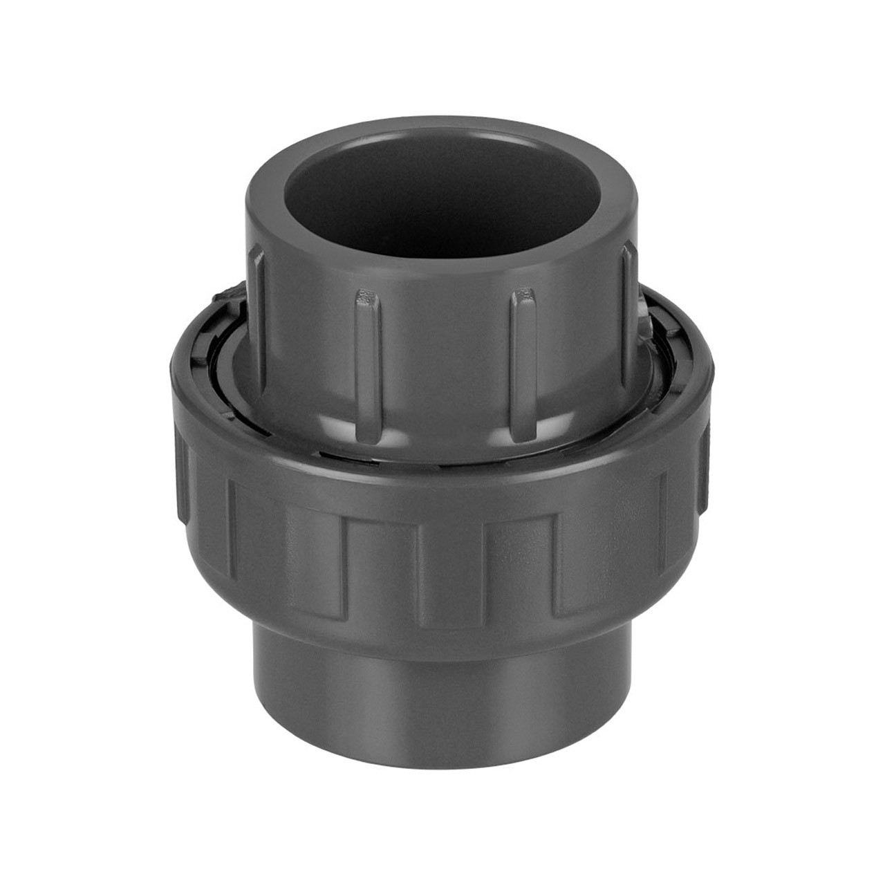 PVC-U Verschraubung 2x Klebemuffe