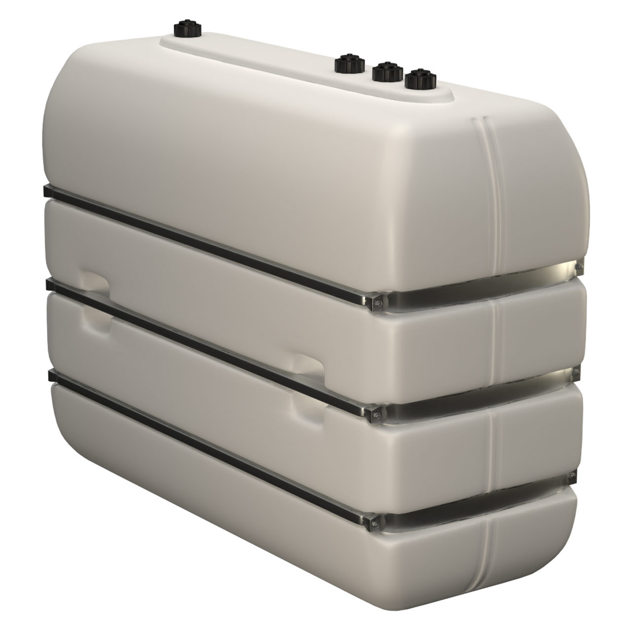2500l Lagertank (Bandagen) mit Einlaufstutzen