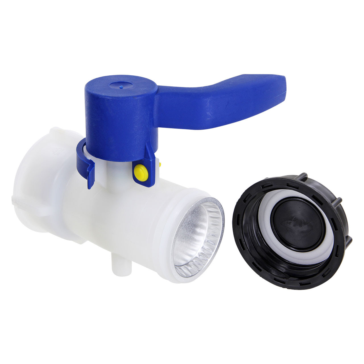 IBC-Klappenhahn-S60x6-60mm-ETFE-DN50-2 IBC Klappenhahn S60x6 (60mm) ETFE DN50