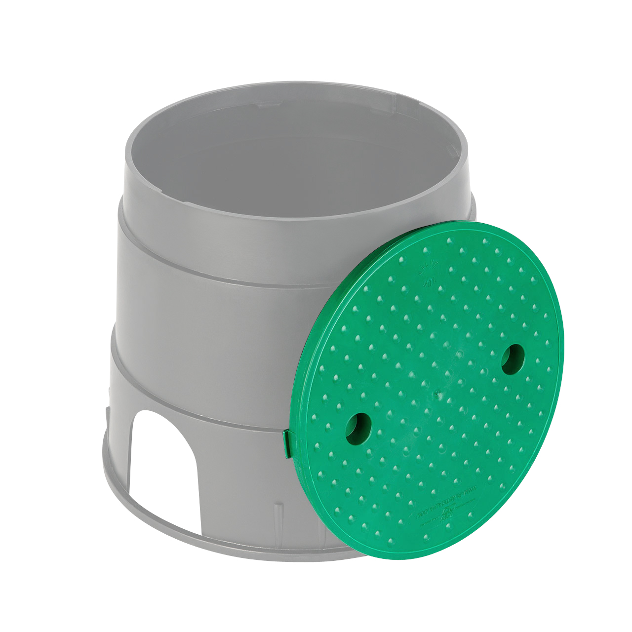 Ventilkasten-PRO-rund-LARGE-Deckel Ersatzdeckel Verschlussdeckel für Ventilkasten PRO