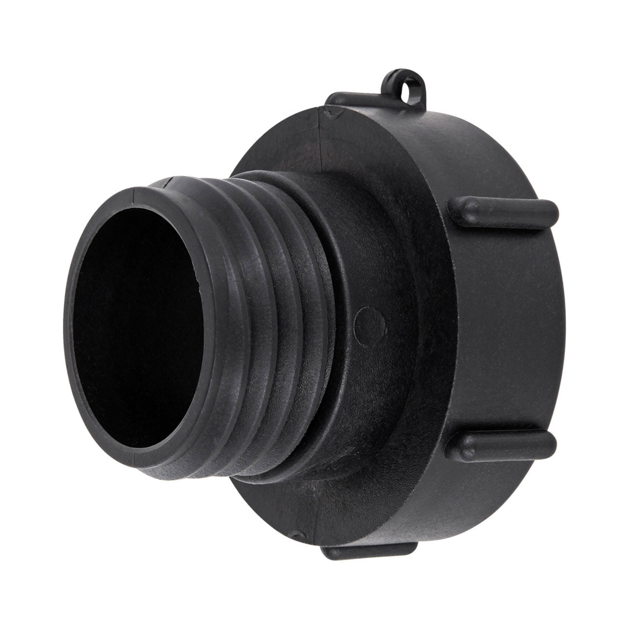 IBC-Adapter-M80x3-Feingewinde-S60x6-Grobgewinde-DN-50-Reduzierung-1 IBC Container Adapter M80x3 Feingewinde KINGTAINER - Reduzierung S60x6 (60mm) Grobgewinde DN 50