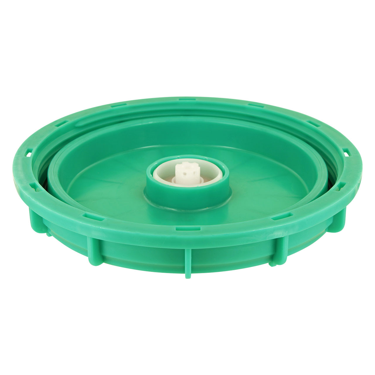 SCHÜTZ IBC Deckel DN 225 FDA mit G2" Stopfen mit Entlüftung EPDM