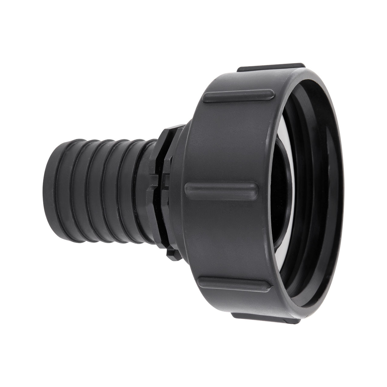 IBC Adapter S100x8 (100mm) Grobgewinde - Schlauchtülle