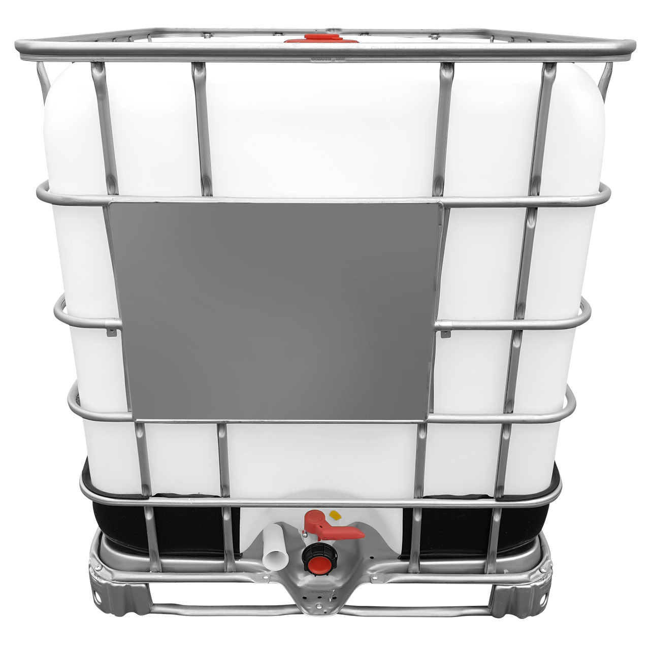 1000l IBC Wassertank »FOOD« Sirup Reste auf Palette (Gebraucht/Ungespült)