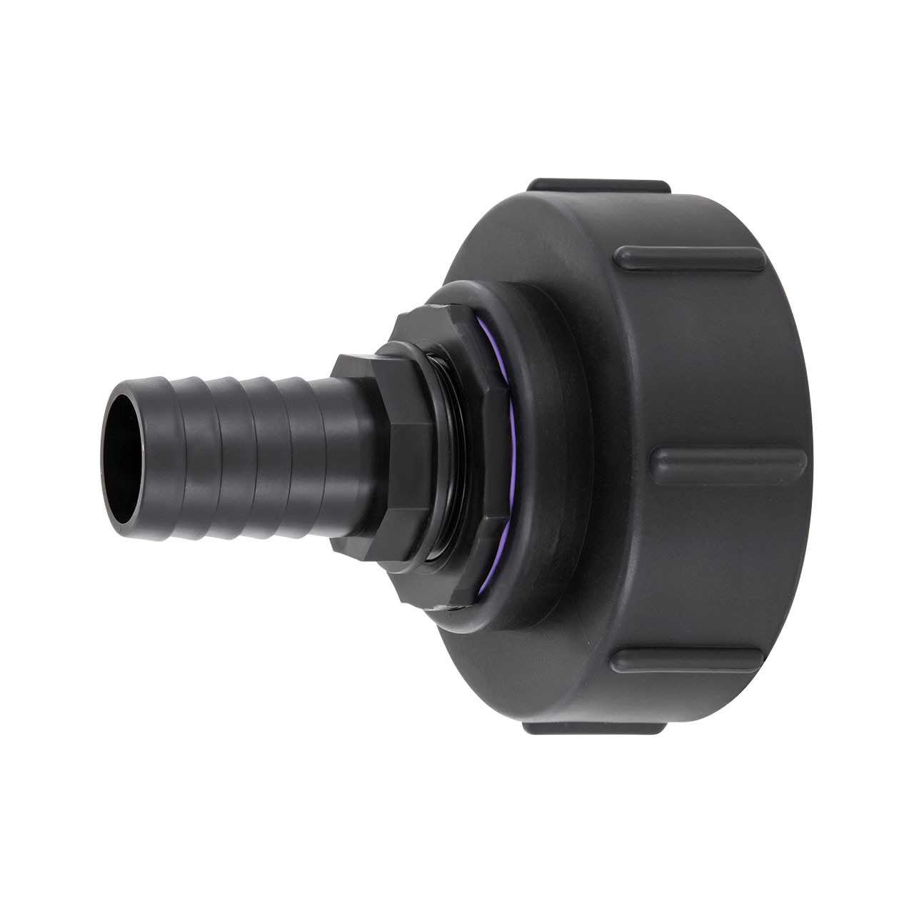 IBC Adapter S100x8 (100mm) Grobgewinde - Schlauchtülle