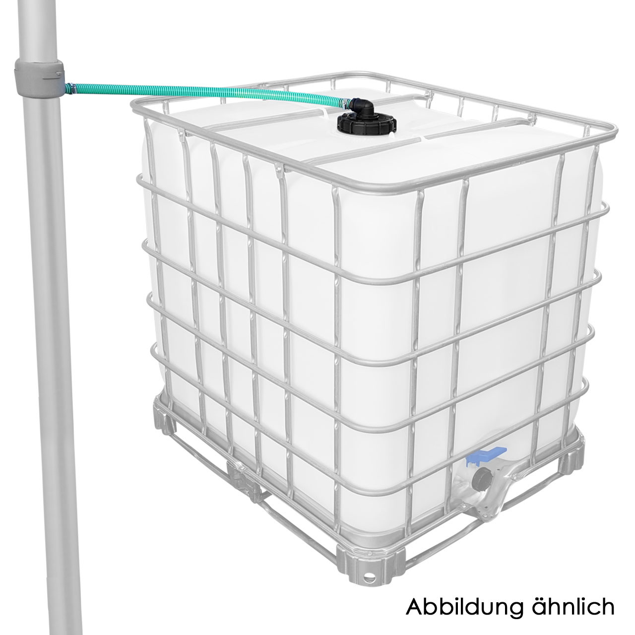 IBC-Deckel-Einlauf-fur-50m2-Fullautomat-Garantia-inkl IBC Deckel Einlauf für 50m² Füllautomat Garantia inkl. Verbindungsset