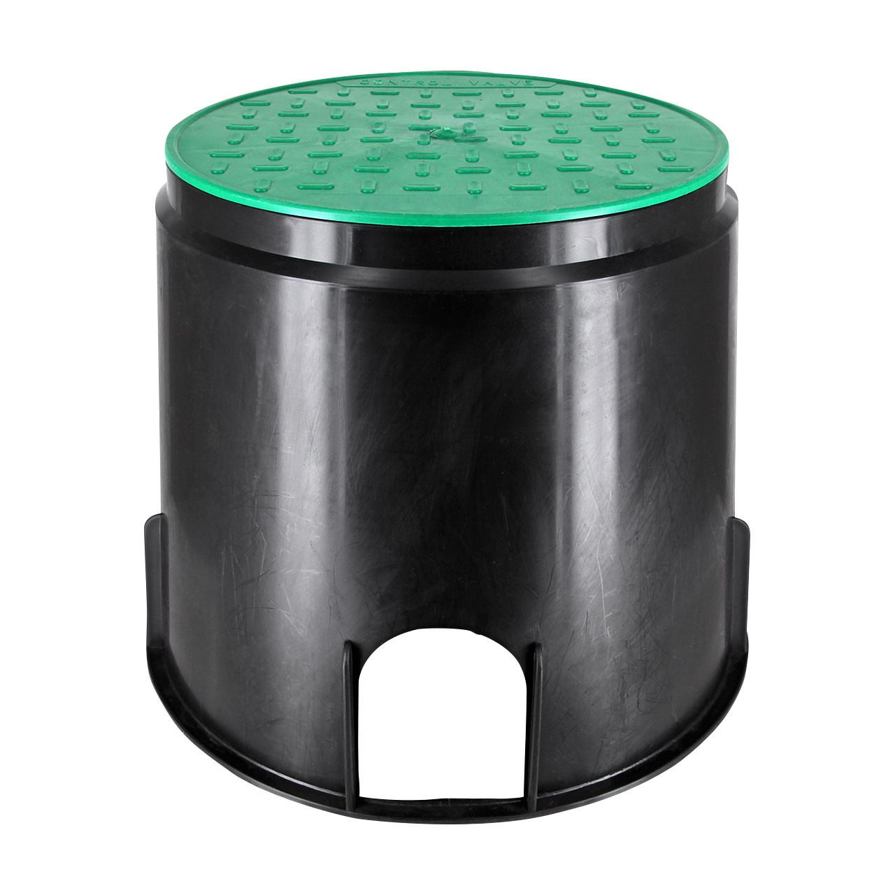 Ventilkasten-rund-LARGE-10zoll-1 Ventilkasten Ventilschacht mit Deckel rund LARGE 10"