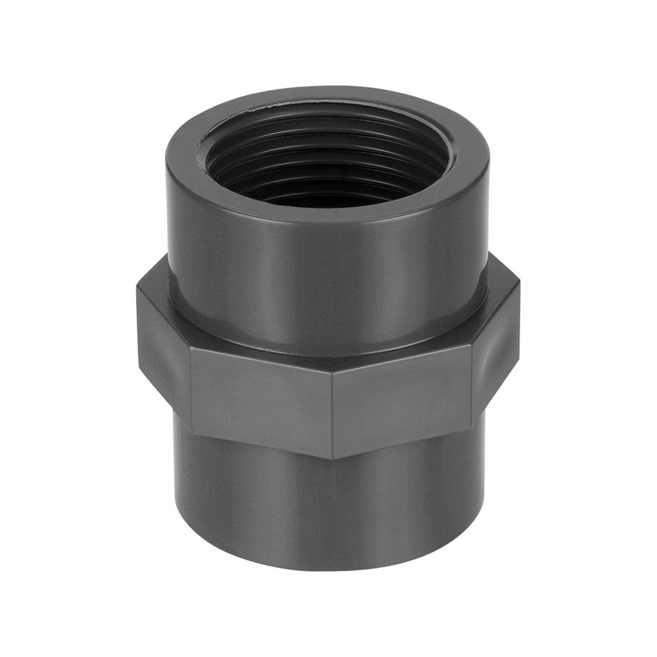 PVC-U Doppelmuffe 2x Innengewinde