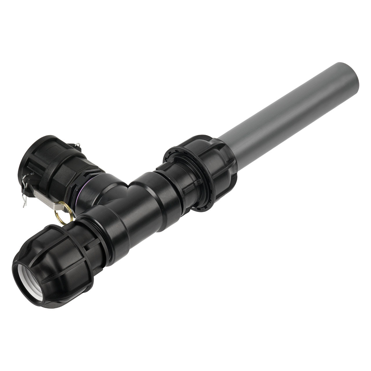 IBC Adapter 2 Camlock Dose - 1 IBC Erweiterung Tankverbindung 50mm Rohr