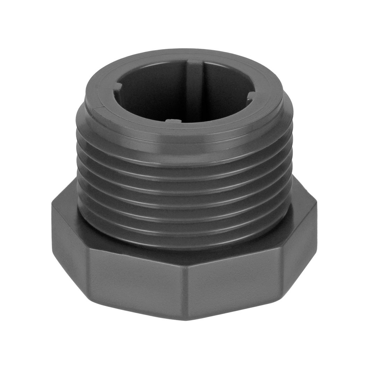 PVC-U-Gewindestopfen-Aussengewinde-2 PVC-U Gewindestopfen Außengewinde