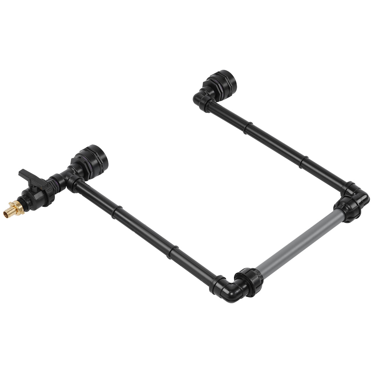 IBC Adapter BSP 2" - 2 IBC hintereinander Tankverbindung 32mm Rohr