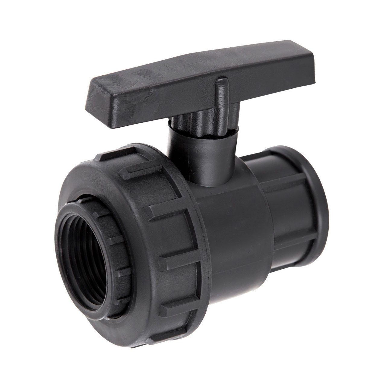 PP Gewindefittings Kugelhahn Auslauf Absperrhahn Fitting Innengewinde x Innengewinde