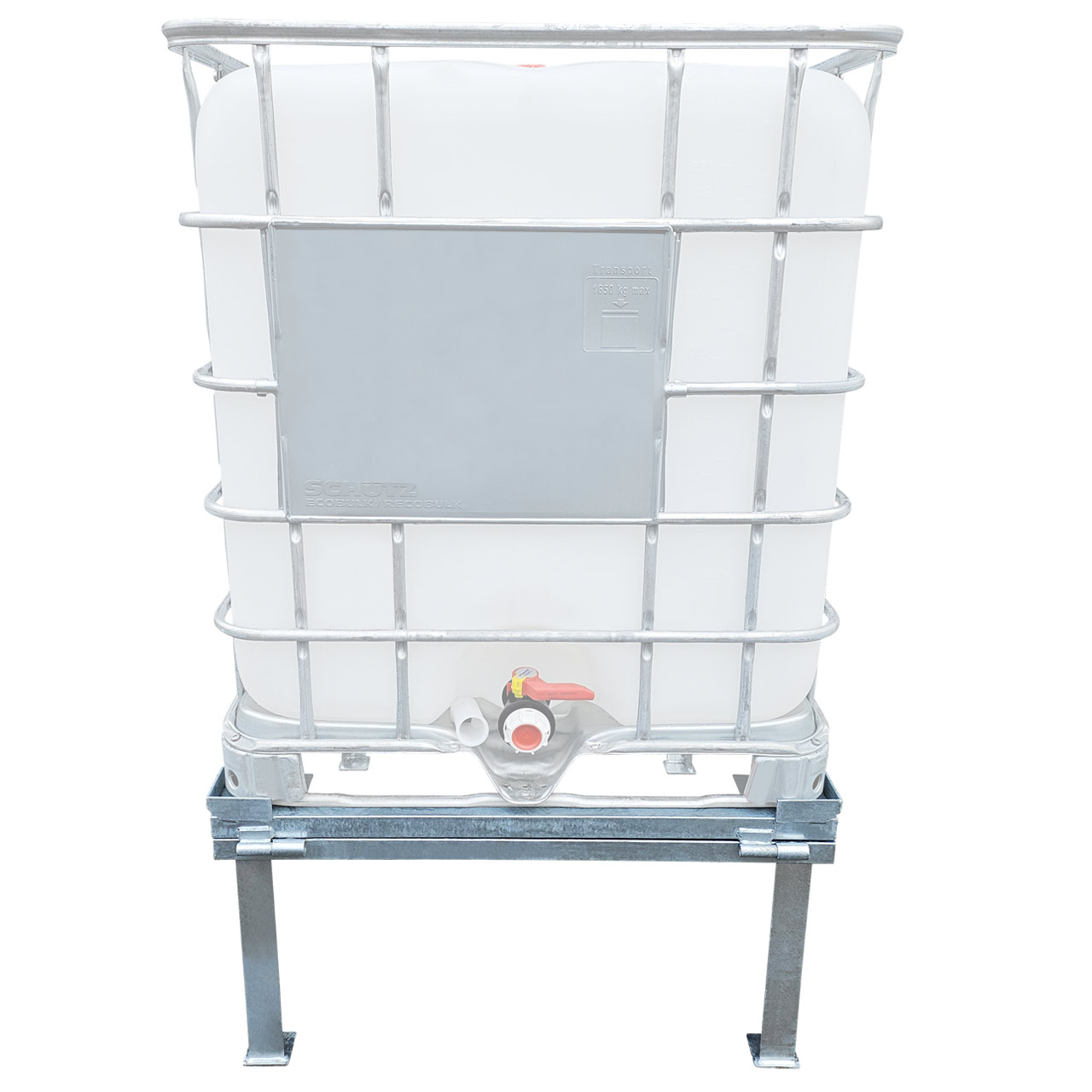 1000l/1200l IBC Kipper Podest als Untergestell mit Kippvorrichtung