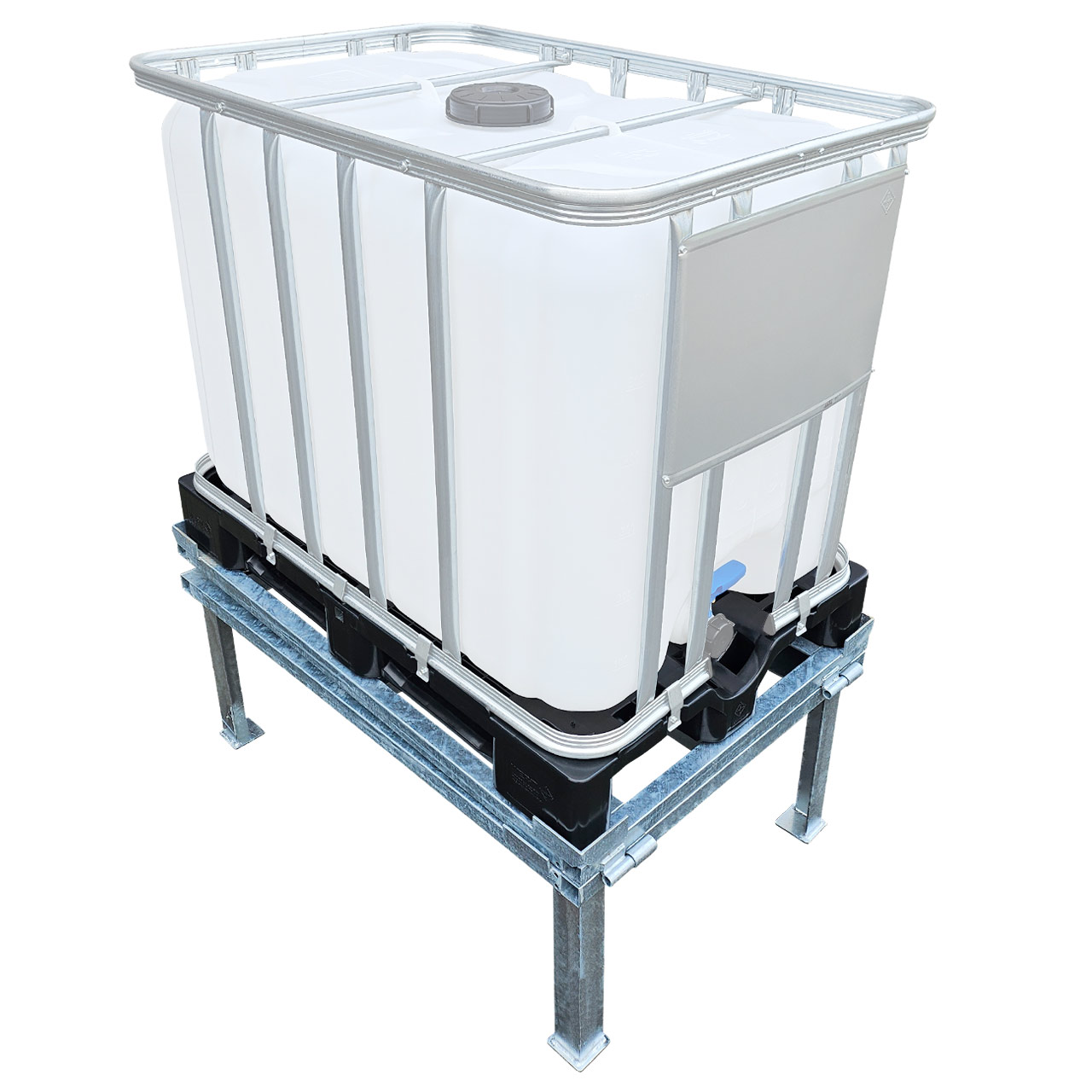 600l/800l IBC Kipper Podest als Untergestell mit Kippvorrichtung