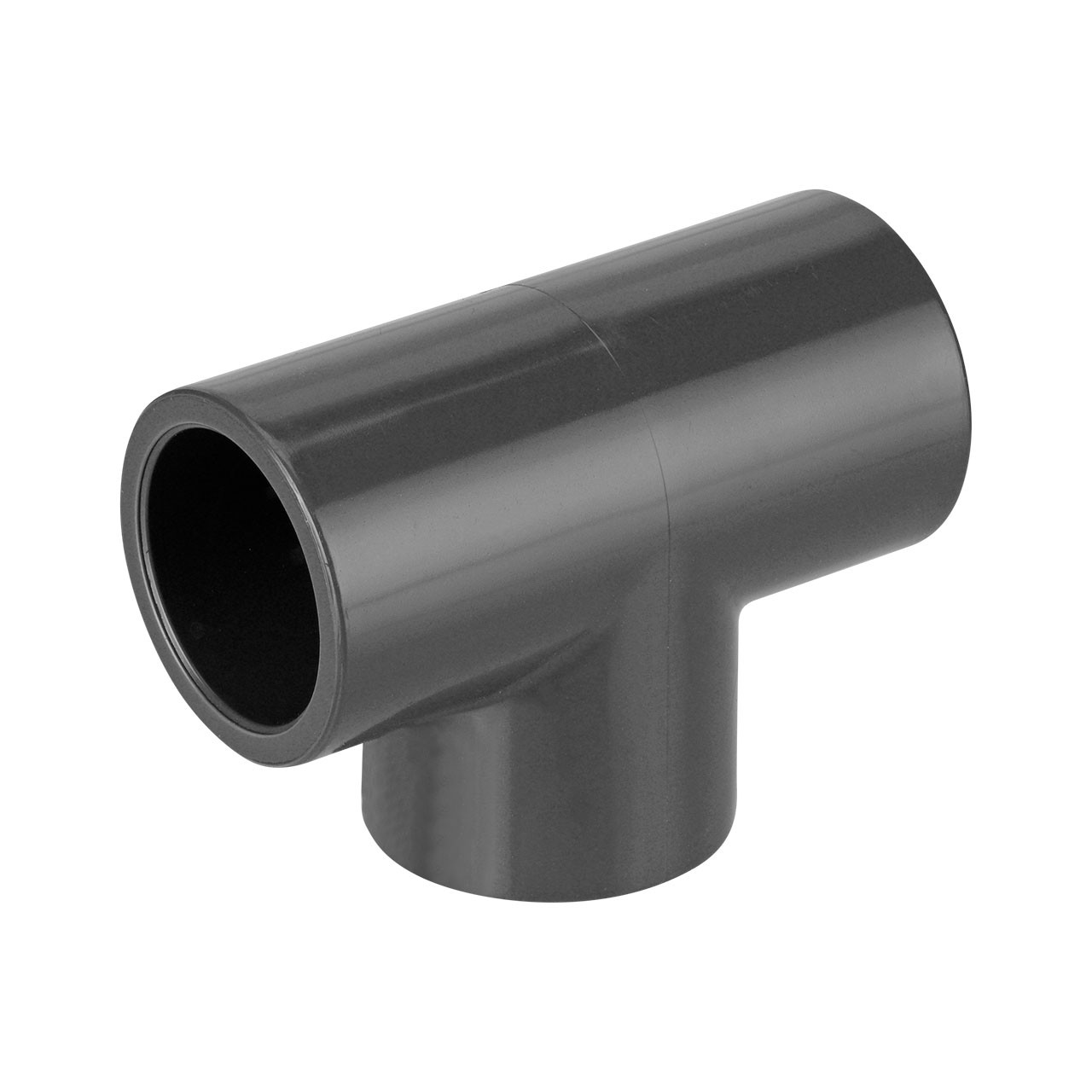 PVC-U T-Stück 90° Klebemuffe x Innengewinde