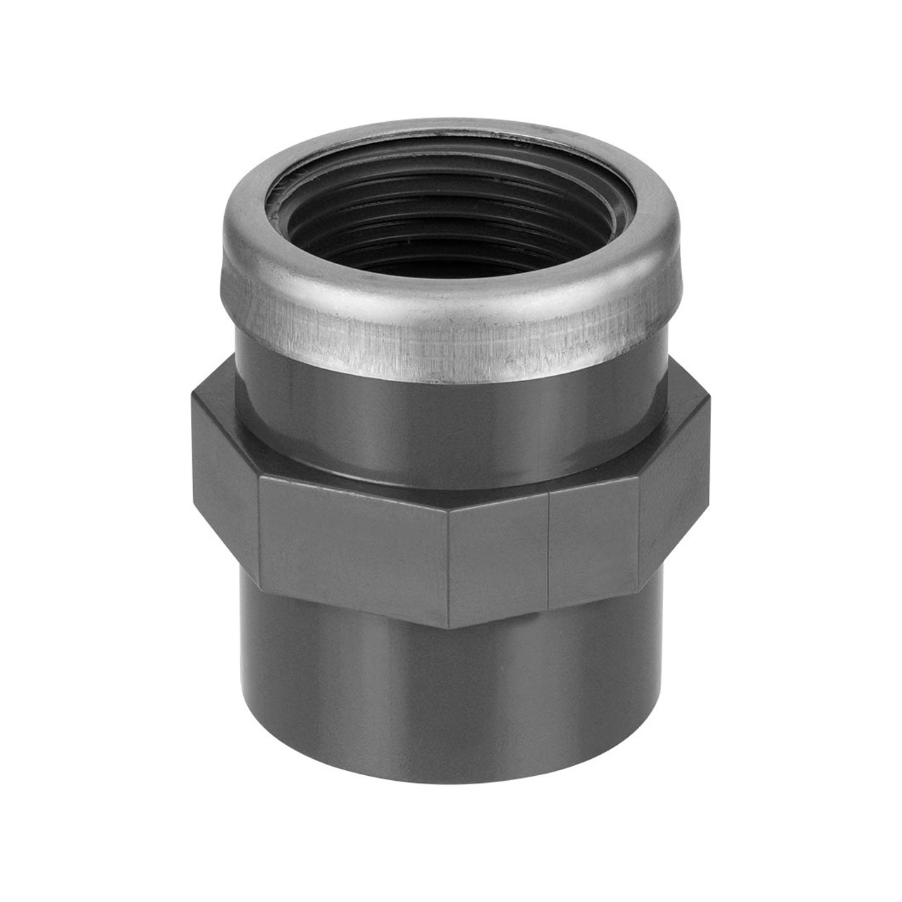 PVC-U-Ubergangsmuffe-Klemmmuffe-x-Innengewinde-Verst-arkungsring-1 PVC-U Übergangsmuffe Klemmmuffe x Innengewinde Verstärkungsring