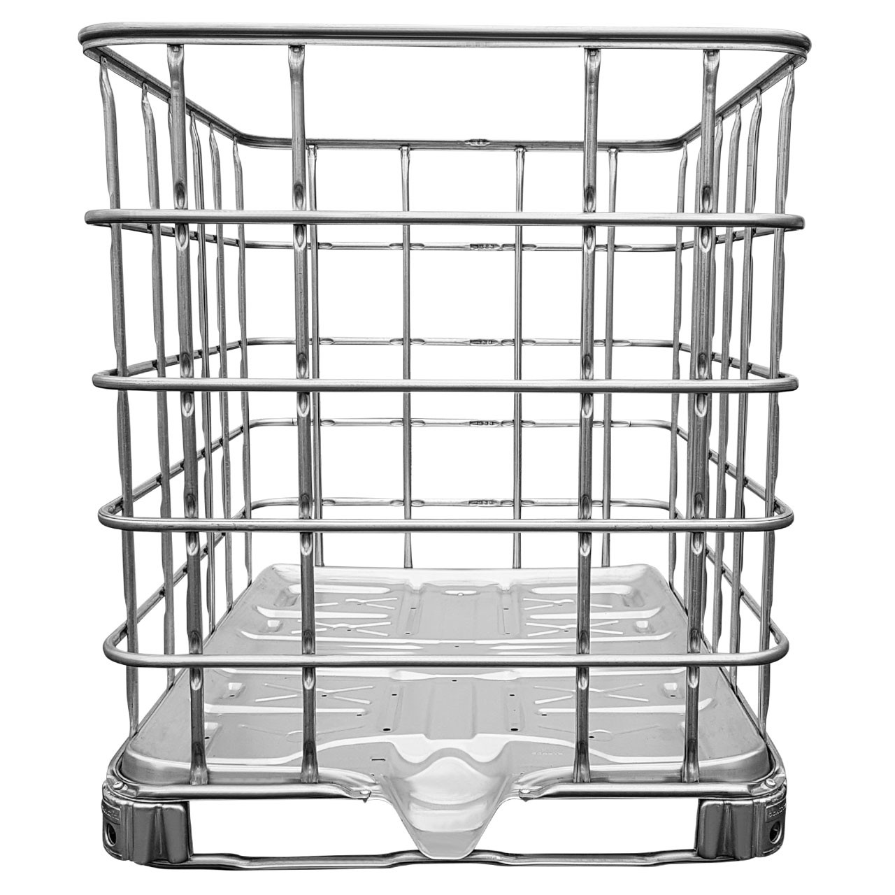 IBC-Gitterbox-auf-Stahlpalette-2 IBC Gitterbox auf Stahlpalette