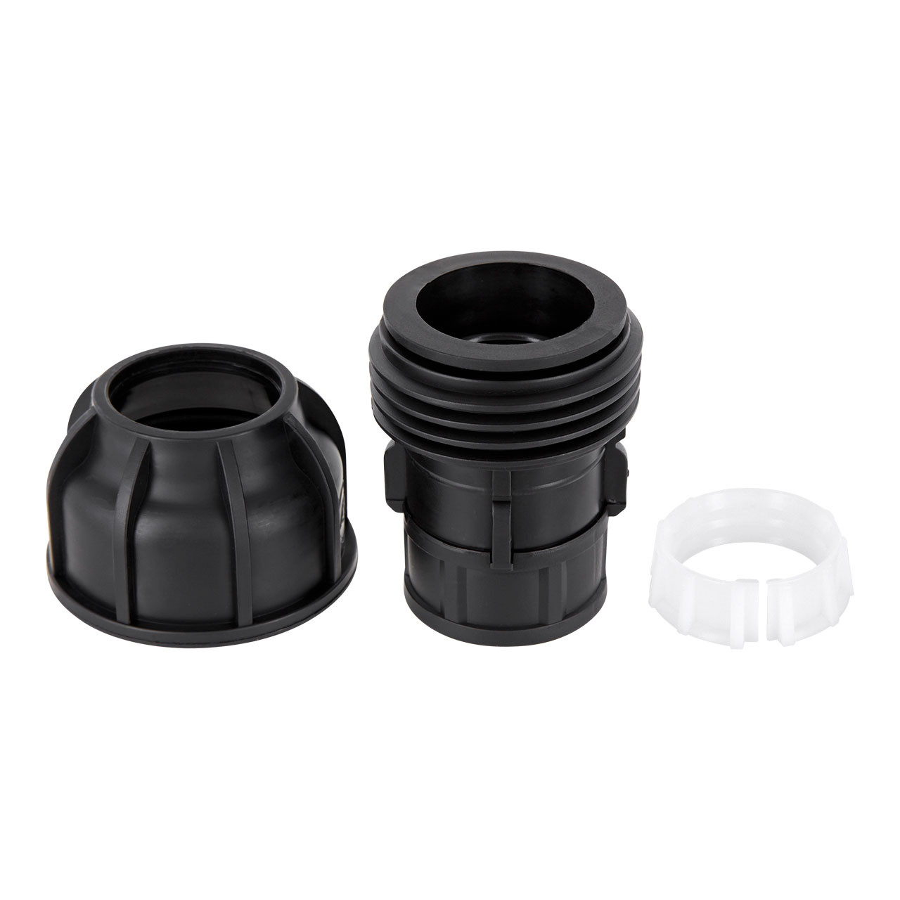 PP-Klemmfitting Muffe Übergangsmuffe Klemmverschraubung Klemmverbindung x Innengewinde