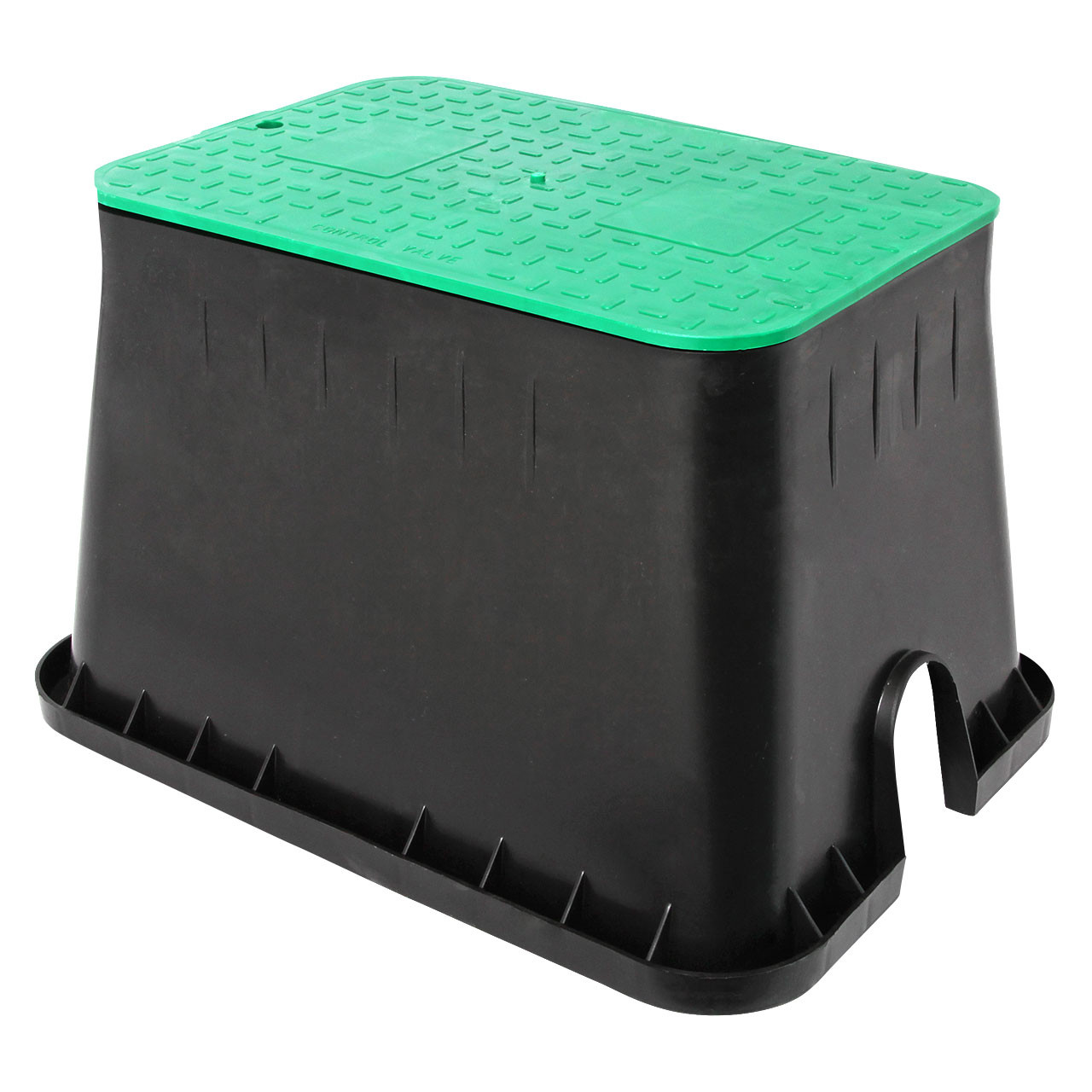 Ventilkasten-rechteckig-STANDARD-12zoll-1 Ventilkasten Ventilschacht mit Deckel rechteckig STANDARD 12"