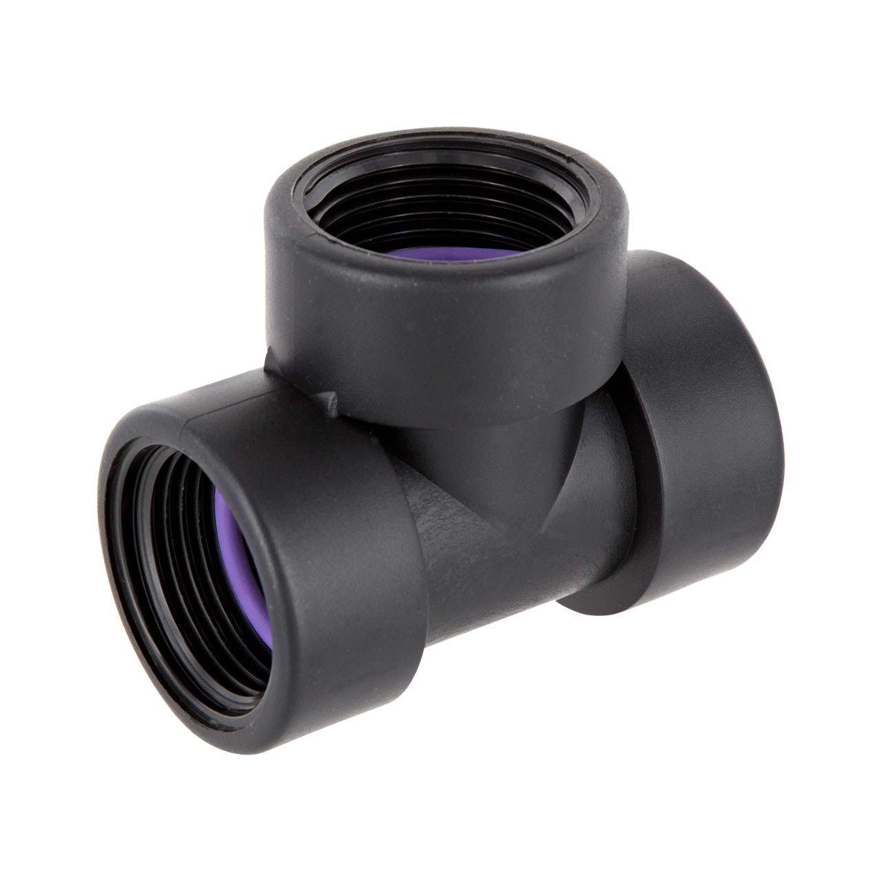 PP Gewindefittings Gewindeverschraubung T-Stück Fitting 3x Innengewinde mit O-Ring