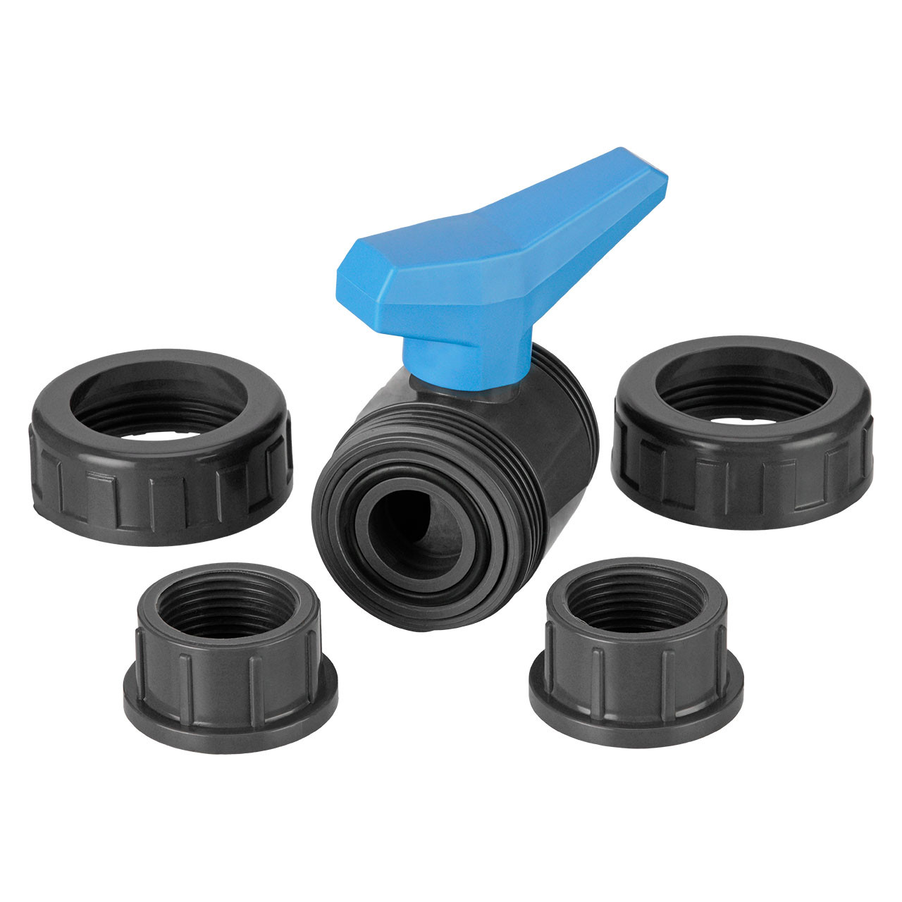 PVC-U-Kugelhahn-HDPE-2x-Innengewinde-3 PVC-U Kugelhahn HDPE 2x Innengewinde