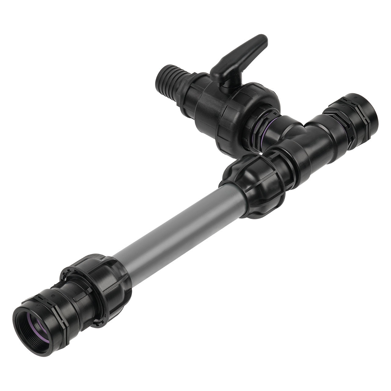 IBC Adapter BSP 2 - 2 IBC gegenüber Tankverbindung 50mm Rohr
