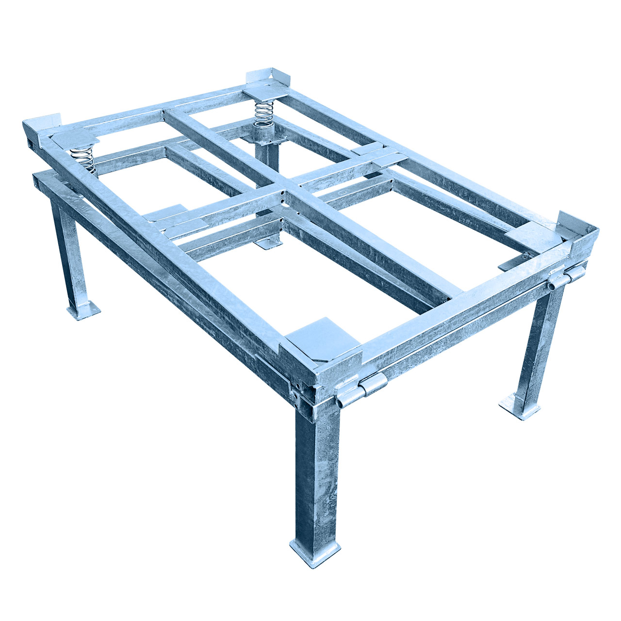 600l/800l IBC Kipper Podest als Untergestell mit Kippvorrichtung